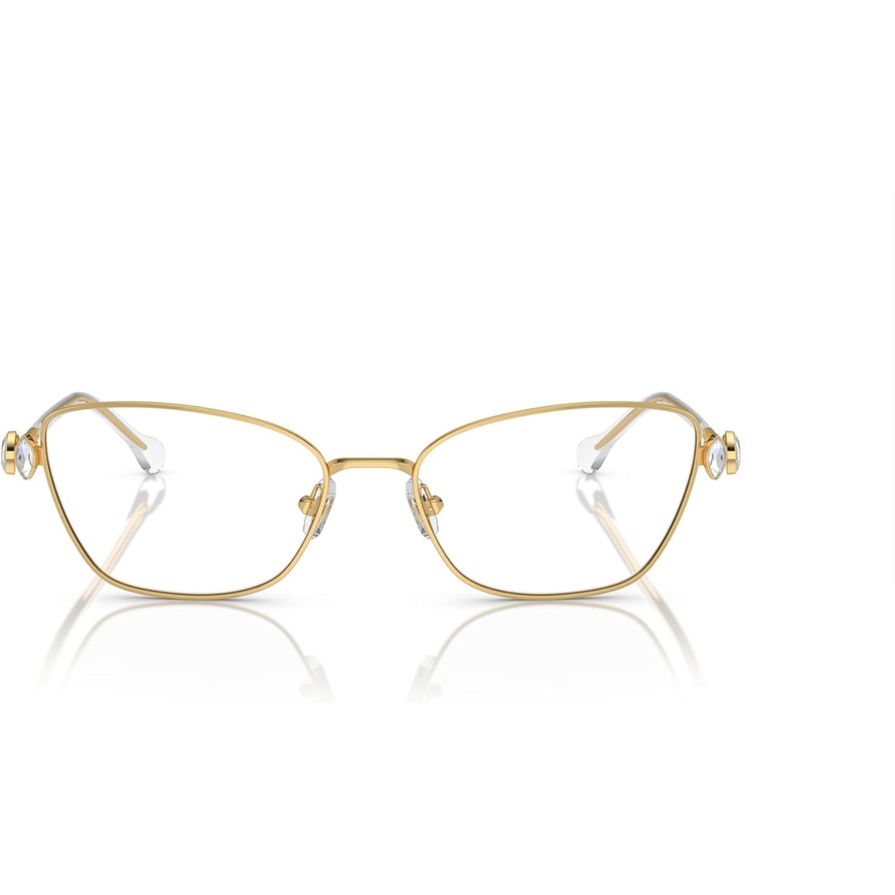 image:imageSwarovski womens Sk1006 Square Prescription Eyewear FramesGoldDemo Lens