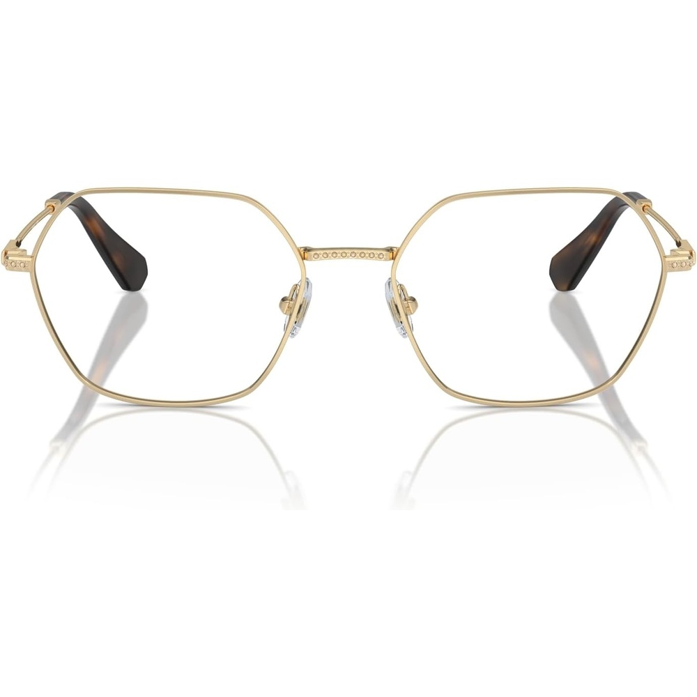 image:imageSwarovski womens Sk1011 Hexagonal Prescription Eyewear FramesPale GoldDemo Lens