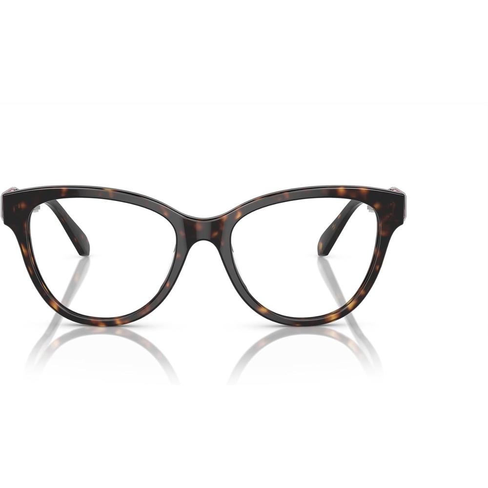 image:imageSwarovski womens Sk2004 Round Prescription Eyewear FramesDark HavanaDemo Lens
