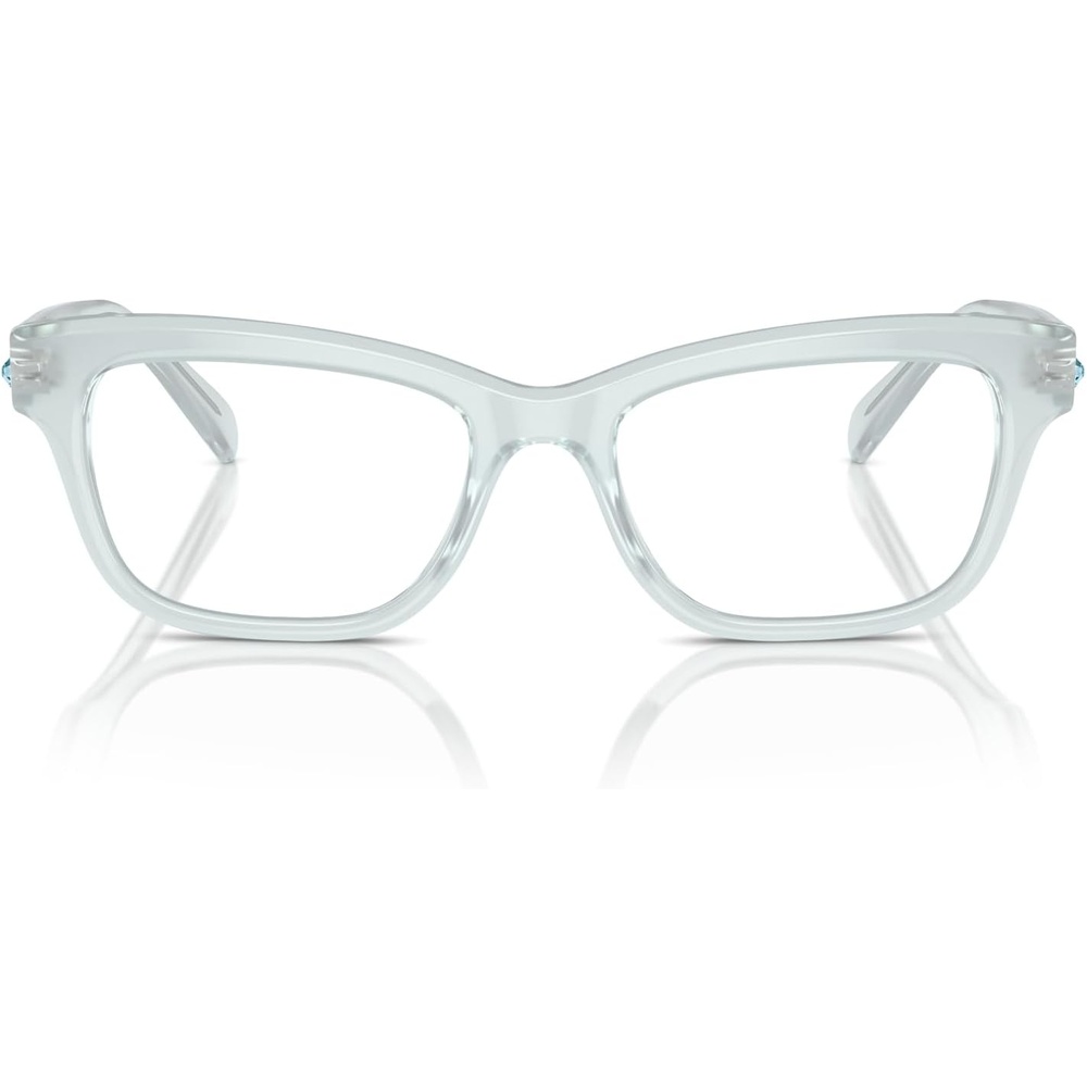 image:imageSwarovski womens Sk2022 Square Prescription Eyewear FramesOpal Light BlueDemo Lens