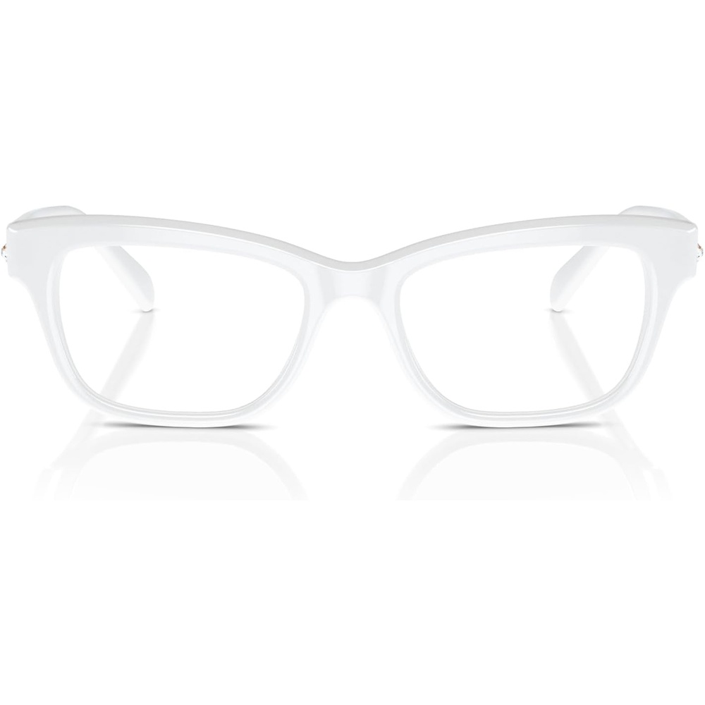 image:imageSwarovski womens Sk2022 Square Prescription Eyewear FramesOpal WhiteDemo Lens