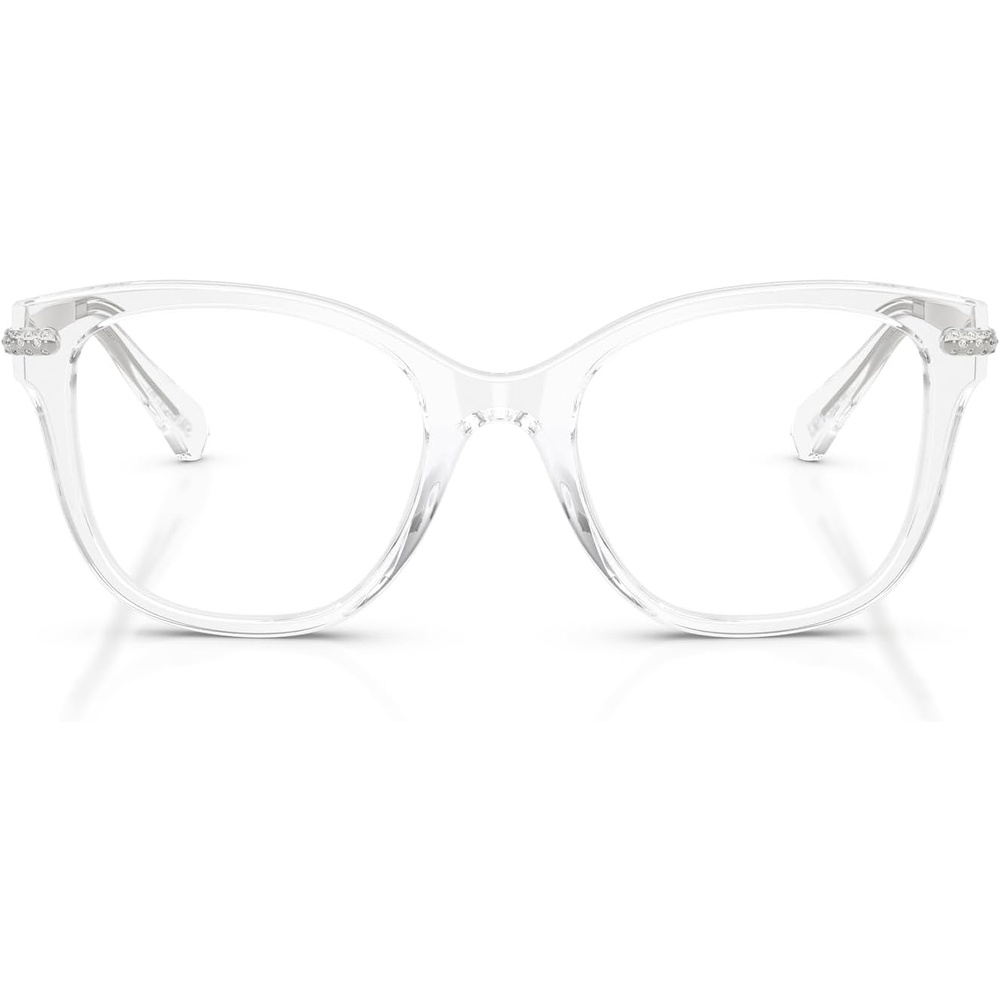 image:imageSwarovski womens Sk2044 Square Prescription Eyewear FramesTransparentDemo Lens