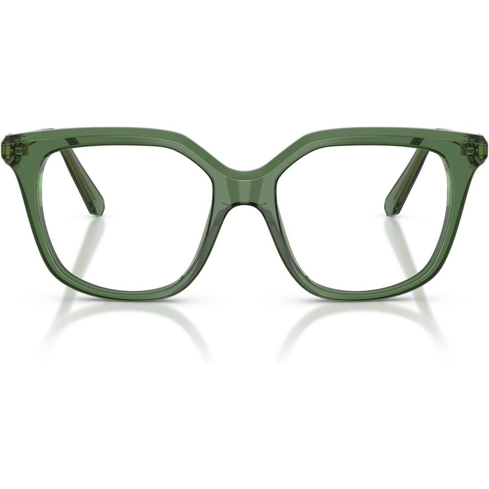 image:imageSwarovski womens Sk2059 Square Prescription Eyewear FramesTransparent GreenDemo Lens