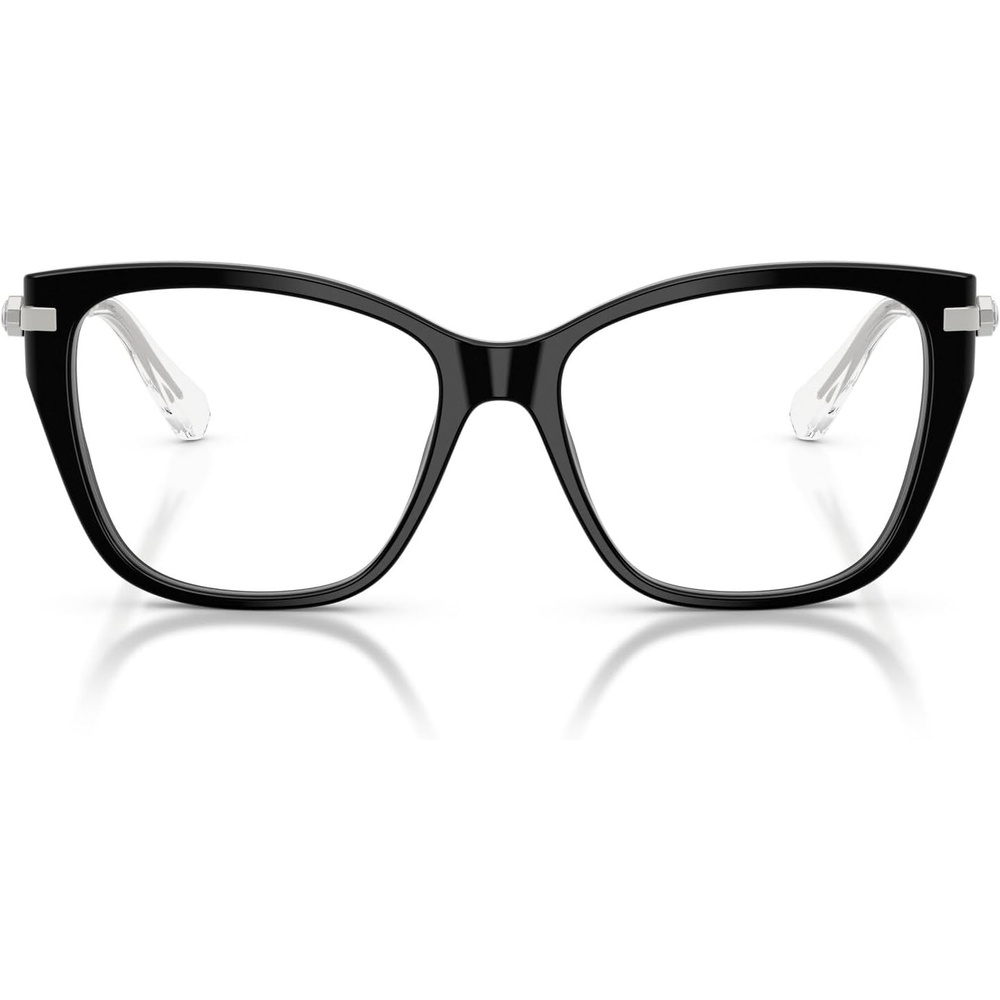 image:imageSwarovski womens Sk2060 Cat Eye Prescription Eyewear FramesBlackDemo Lens