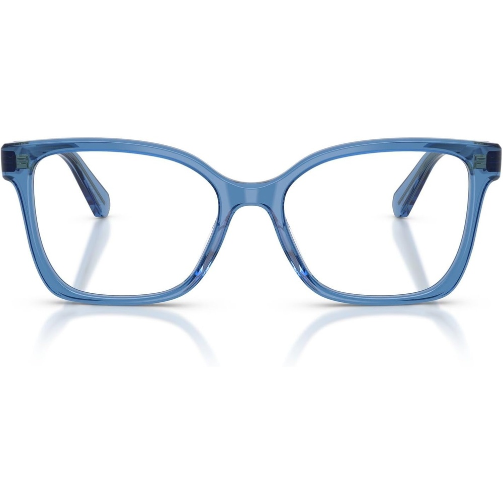 image:imageSwarovski womens Sk2061 Square Prescription Eyewear FramesTransparent BlueDemo Lens