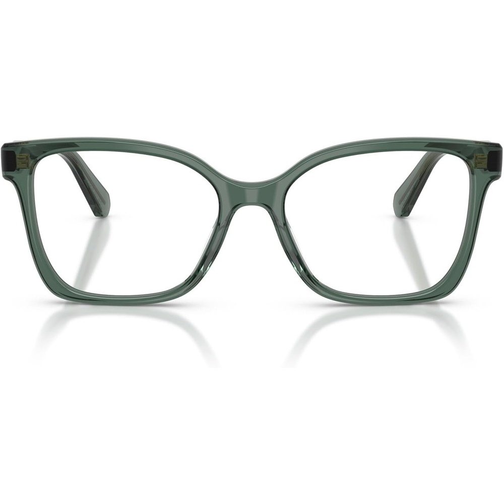 image:imageSwarovski womens Sk2061 Square Prescription Eyewear FramesTransparent GreenDemo Lens