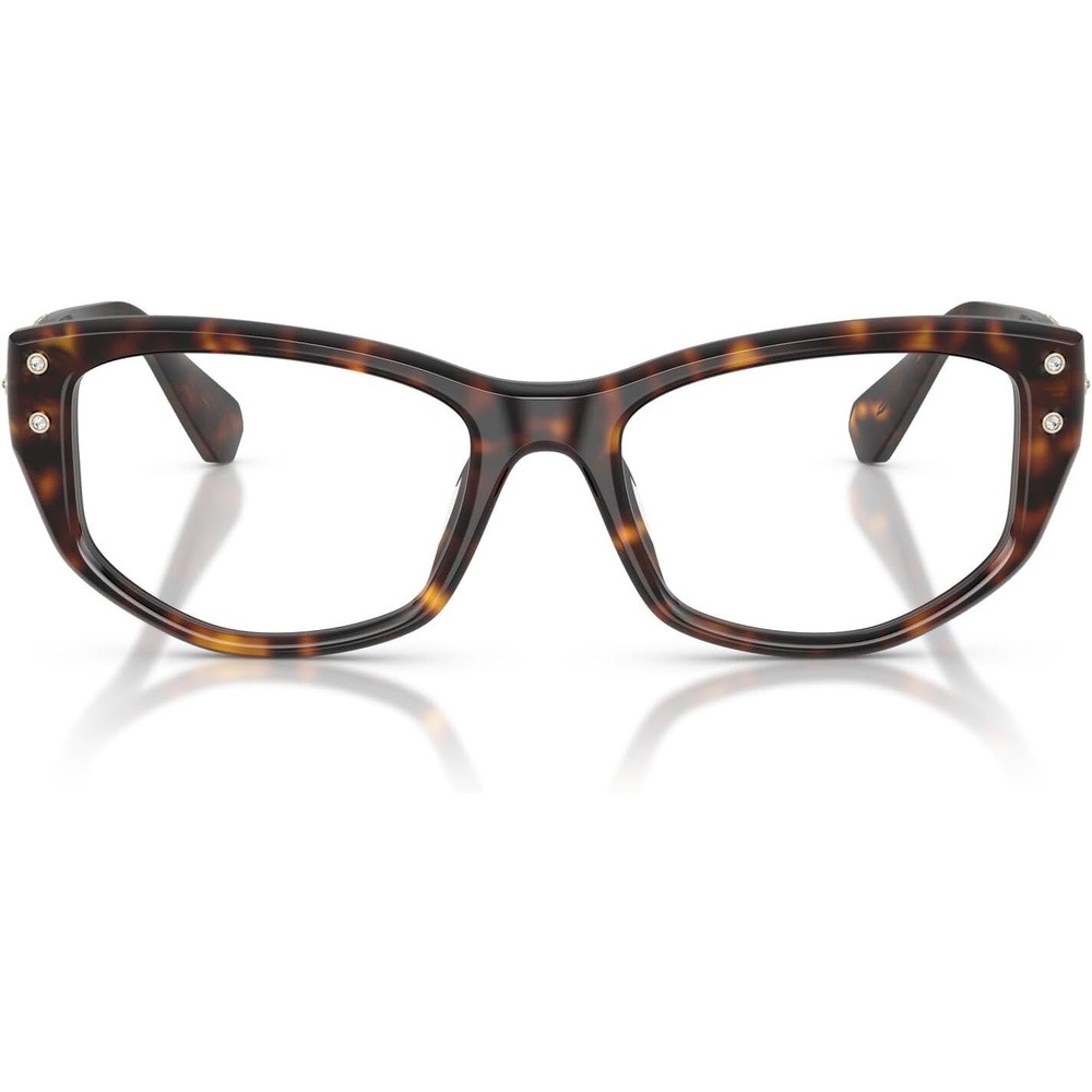 image:imageSwarovski womens Sk2062u Universal Fit Square Prescription Eyewear FramesHavanaDemo Lens