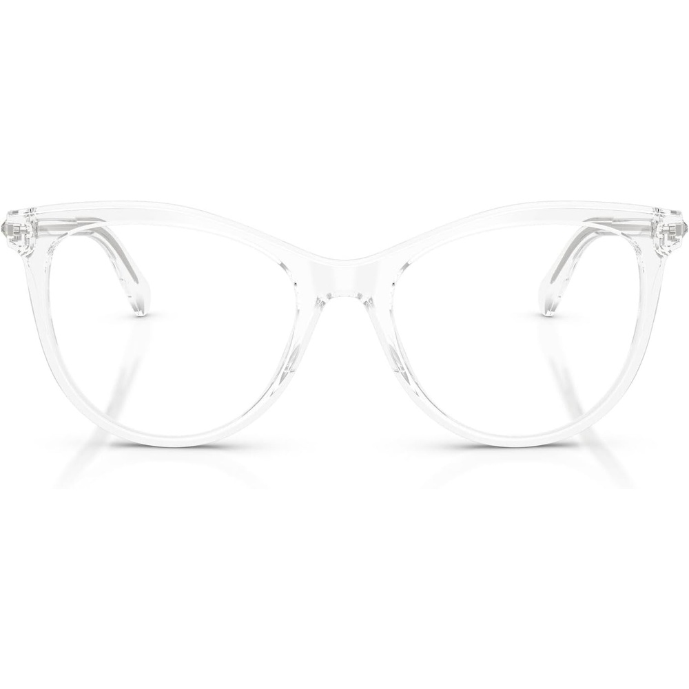 image:imageSwarovski womens Sk2064 Round Prescription Eyewear FramesTransparentDemo Lens
