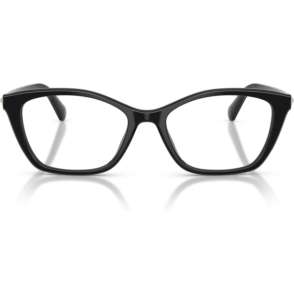 image:imageSwarovski womens Sk2065 Square Prescription Eyewear FramesBlackDemo Lens