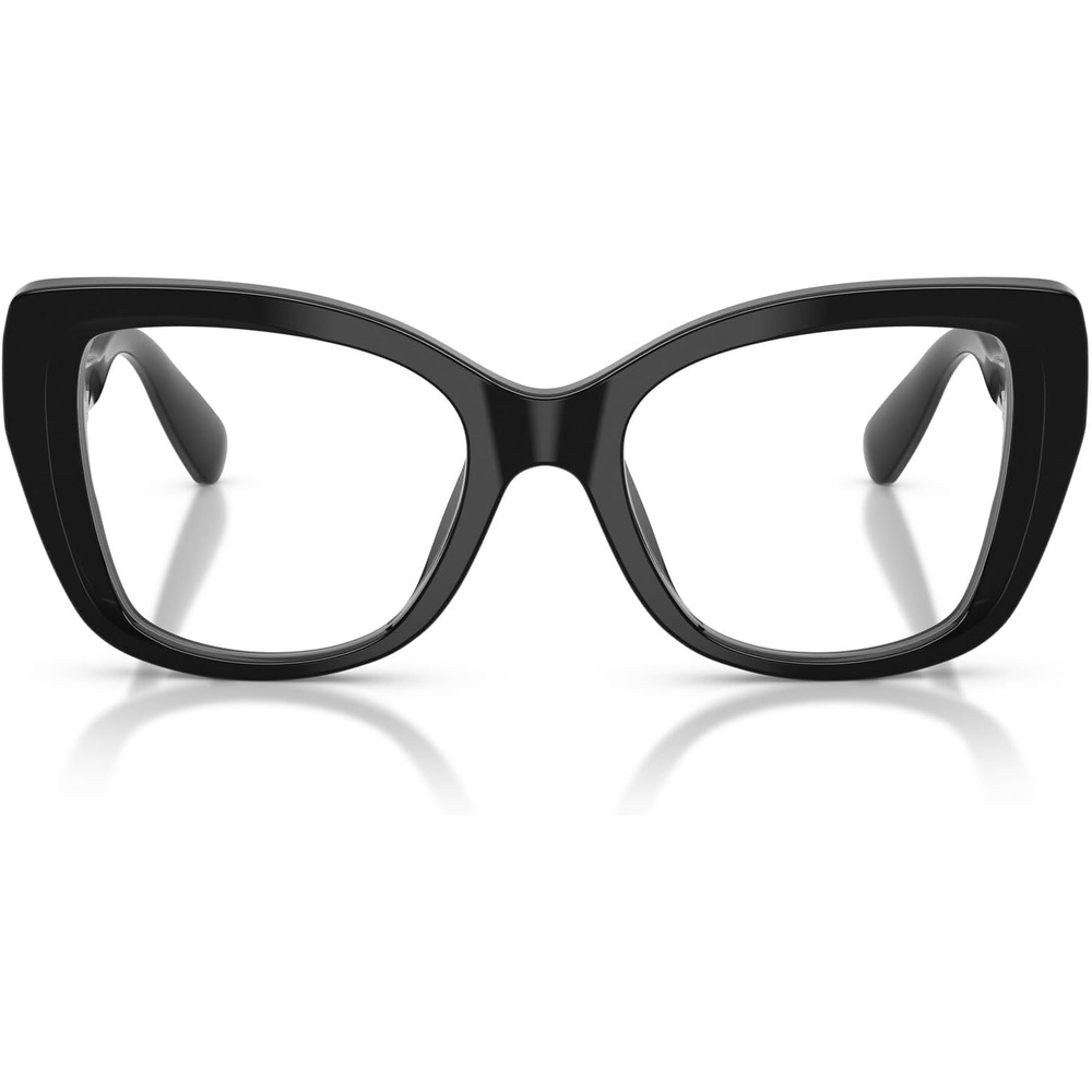 image:imageSwarovski womens Sk2066u Universal Fit Butterfly Prescription Eyewear FramesBlackCrystalDemo Lens