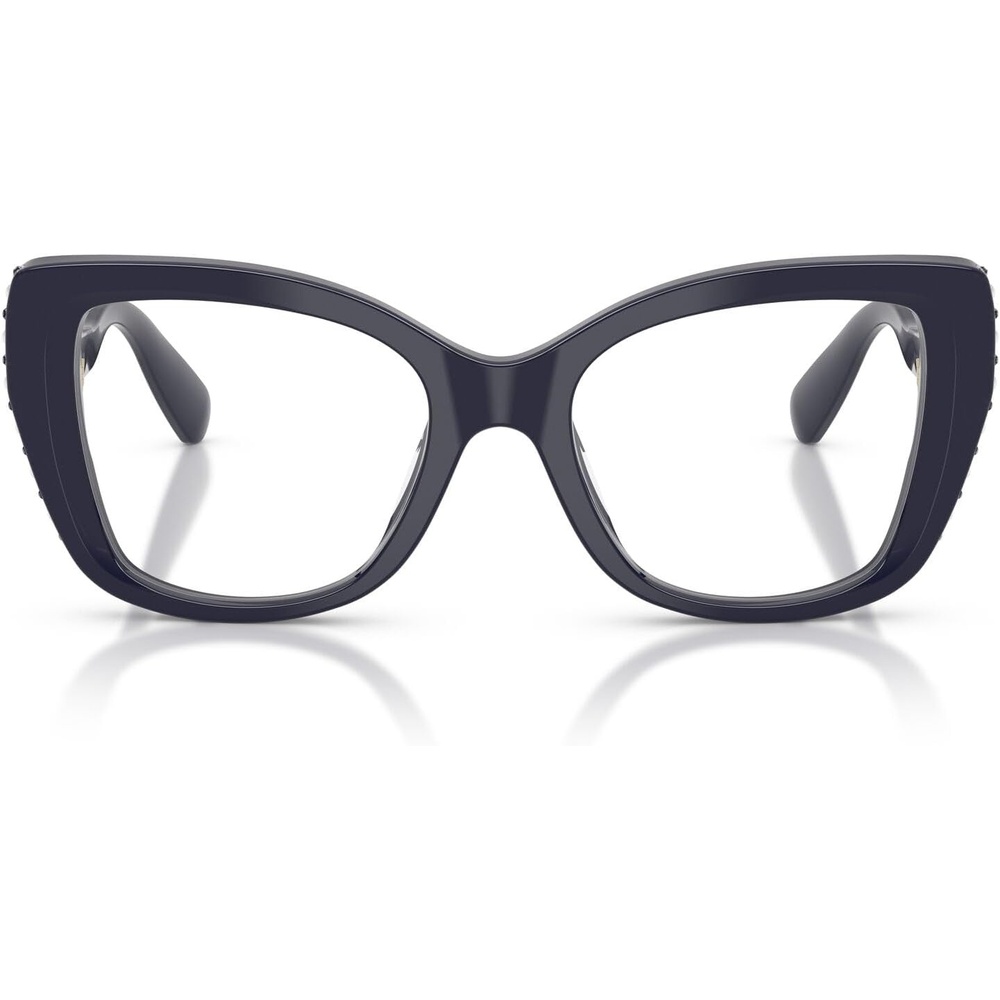 image:imageSwarovski womens Sk2066u Universal Fit Butterfly Prescription Eyewear FramesBlueDemo Lens
