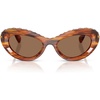 Striped Havana/Dark Brown