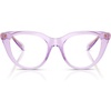 Transparent Lilac/Demo Lens