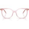 Transparent Pink/Demo Lens