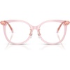 Transparent Pink/Demo Lens