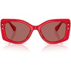 Transparent Red/Dark Violet