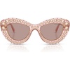 Transparent Pink/Light Purple Brown
