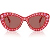 Transparent Red/Dark Violet
