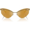 Gold/Brown Mirrored Gold