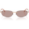Rose Gold/Light Purple Brown