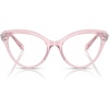 Transparent Pink/Demo Lens