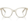 Transparent Beige/Demo Lens