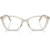 Transaprent Beige/Demo Lens