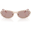 Rose Gold/Light Purple Brown