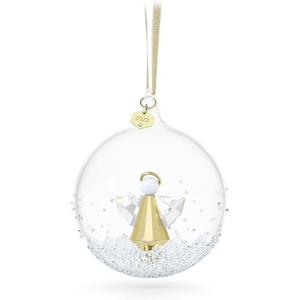 SWAROVSKI Christmas Ornament, 2021 Annual Edition, Little Star, Small, Clear Crystal(2022 Ball Ornament)