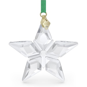Swarovski Annual Edition 2023 Ornament, Clear Crystal Star with 97 Facets, Gold-Tone Finished Tag, Part of the Swarovski Annual Edition Collection(2023 Annual Edition Ornament)