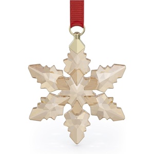 Swarovski Annual Edition 2023 Ornament, Clear Crystal Star with 97 Facets, Gold-Tone Finished Tag, Part of the Swarovski Annual Edition Collection(2024 Festive Ornament)