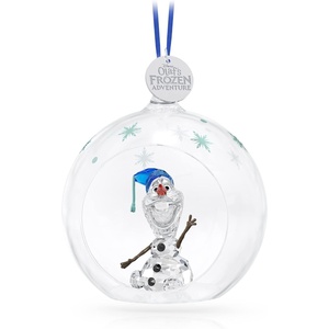 Swarovski Frozen Olaf Ball Ornament(Frozen Olaf Ball Ornament)