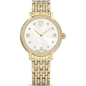 Swarovski Imber Watch, Swiss Made, Metal Bracelet, Gold Tone, Gold-Tone Finish