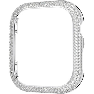 Swarovski Sparkling Smartwatch Case Compatible with Apple Watch Series 4 and 5, 40mm, Rose-Gold Tone(Silver)