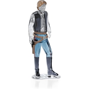 Swarovski Star Wars The Mandalorian Grogu Ornament, Multicolored Crystals, Hanging Decoration, Part of the Swarovski Star Wars Collection(Han Solo)