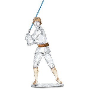 Swarovski Star Wars The Mandalorian Grogu Ornament, Multicolored Crystals, Hanging Decoration, Part of the Swarovski Star Wars Collection(Luke Skywalker)