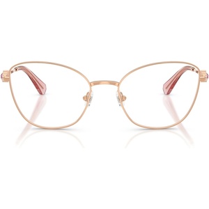 Swarovski Women’s Sk1034 Cat Eye Prescription Eyewear Frames(Rose Gold/Demo Lens)