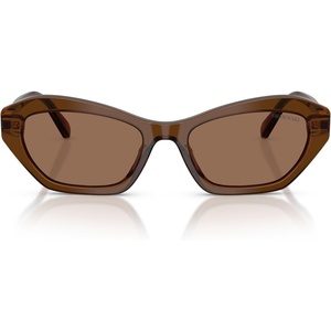 Swarovski Women’s Sk6048(Transparent Brown/Dark Brown)