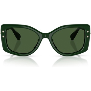 Swarovski Women’s Sk6058u Universal Fit(Dark Green/Dark Green)