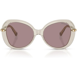 Swarovski Women’s Sk6059(Transparent Beige/Violet)