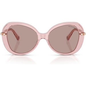Swarovski Women’s Sk6059(Transparent Dark Pink/Light Purple Brown)