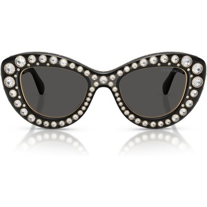 Swarovski Women’s Sk6060(Transparent Dark Grey/Dark Grey)