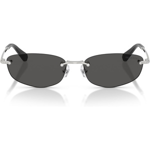 Swarovski Women’s Sk7045d Low Bridge Fit(Silver/Dark Grey)