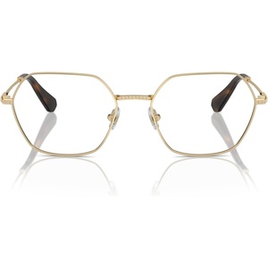 Swarovski womens Sk1011 Hexagonal Prescription Eyewear Frames(Pale Gold/Demo Lens)