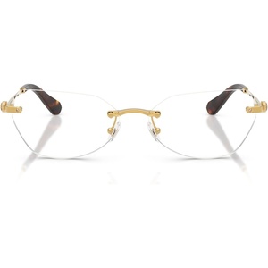 Swarovski womens Sk1031 Hexagonal Prescription Eyewear Frames(Dark Gold/Demo Lens)