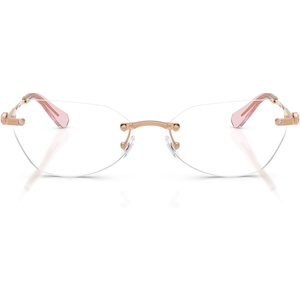 Swarovski womens Sk1031 Hexagonal Prescription Eyewear Frames(Rose Gold/Demo Lens)