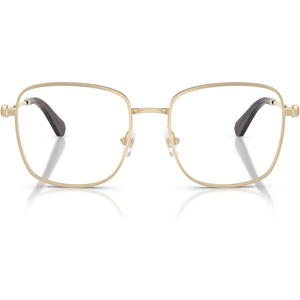 Swarovski womens Sk1036 Square Prescription Eyewear Frames(Pale Gold/Demo Lens)