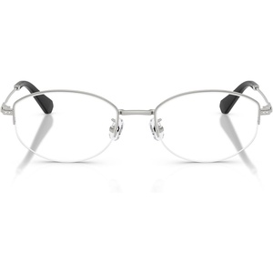 Swarovski womens Sk1039d Low Bridge Fit Oval Prescription Eyewear Frames(Silver/Demo Lens)