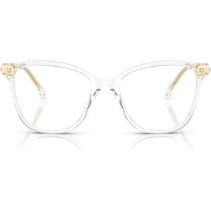 Swarovski womens Sk2020 Square Prescription Eyewear Frames(Crystal/Demo Lens)