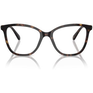 Swarovski womens Sk2020 Square Prescription Eyewear Frames(Dark Havana/Demo Lens)